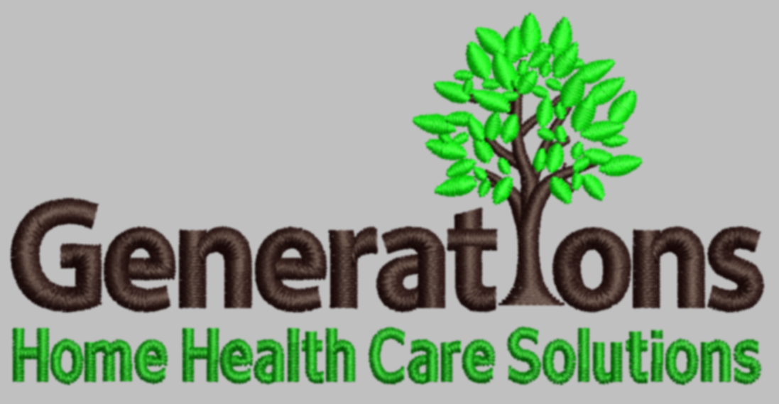 Custom embroidered Generations logo